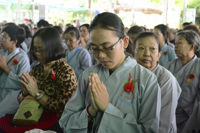 Ullumbana Ceremony at Hoang Phap Pagoda in Cambodia