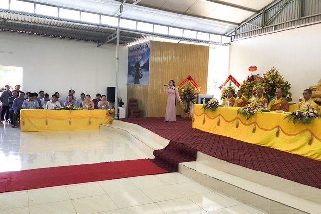 The Ullambana great Ceremony at Can Mon pagoda in Nghe An
