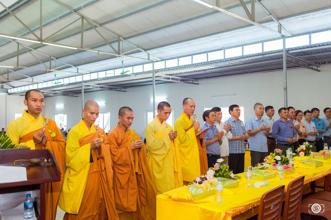The Ullambana great Ceremony at Can Mon pagoda in Nghe An