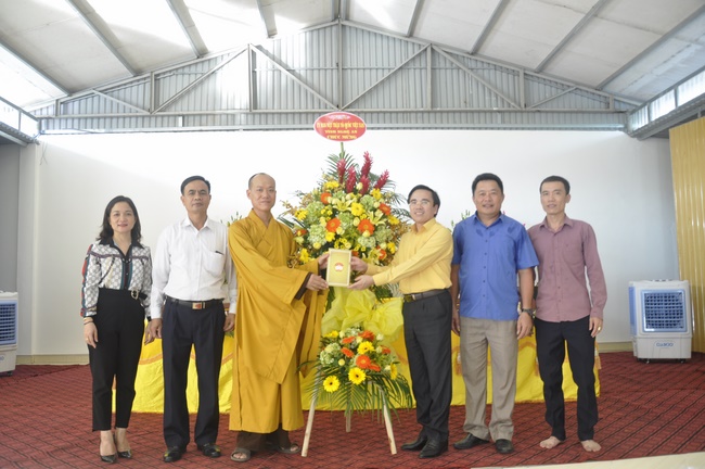 The Ullambana great Ceremony at Can Mon pagoda in Nghe An