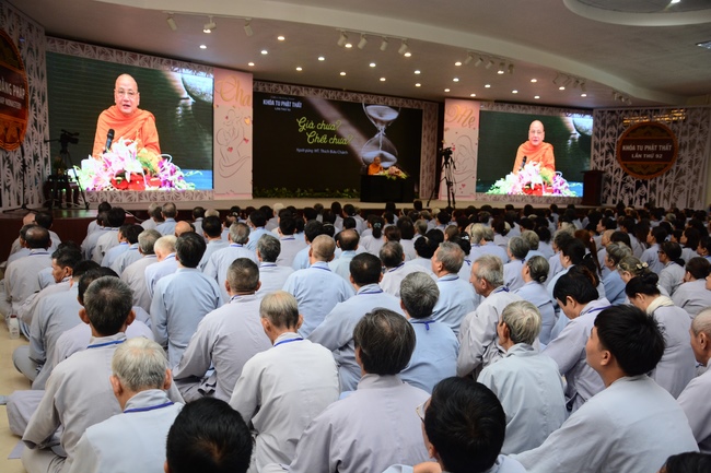 Dharma Talk “On The Way Getting Age And Death” - The 92ND Seven-Day Retreat