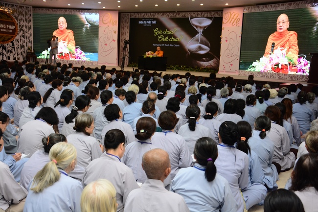 Dharma Talk “On The Way Getting Age And Death” - The 92ND Seven-Day Retreat