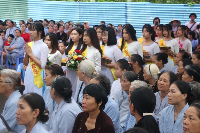 The Ullambana Ceremony of Pious Gratitude at Tieu Dao Pagoda in Quang Ninh Province