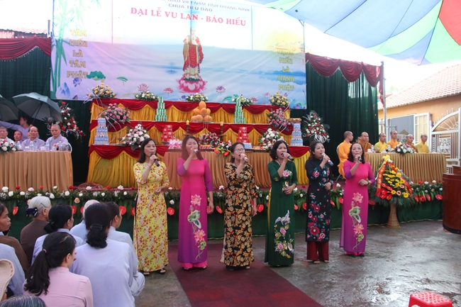The Ullambana Ceremony of Pious Gratitude at Tieu Dao Pagoda in Quang Ninh Province
