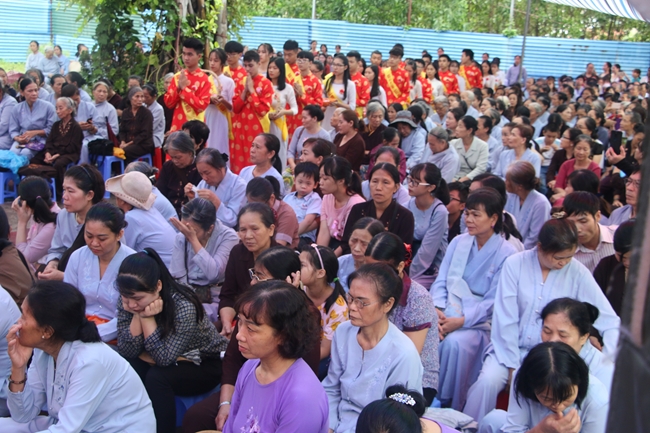 The Ullambana Ceremony of Pious Gratitude at Tieu Dao Pagoda in Quang Ninh Province