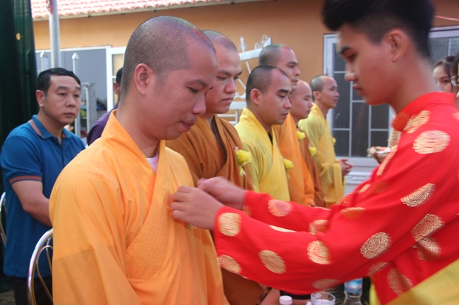 The Ullambana Ceremony of Pious Gratitude at Tieu Dao Pagoda in Quang Ninh Province