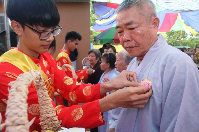 The Ullambana Ceremony of Pious Gratitude at Tieu Dao Pagoda in Quang Ninh Province