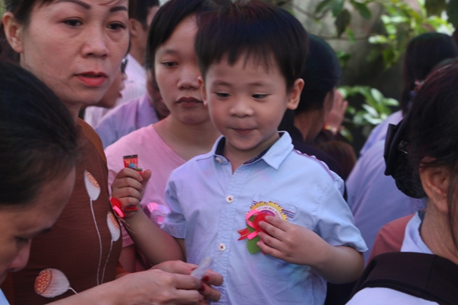 The Ullambana Ceremony of Pious Gratitude at Tieu Dao Pagoda in Quang Ninh Province