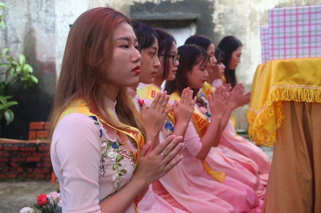 The Ullambana Ceremony of Pious Gratitude at Tieu Dao Pagoda in Quang Ninh Province