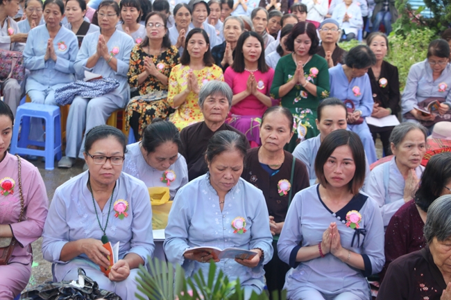The Ullambana Ceremony of Pious Gratitude at Tieu Dao Pagoda in Quang Ninh Province