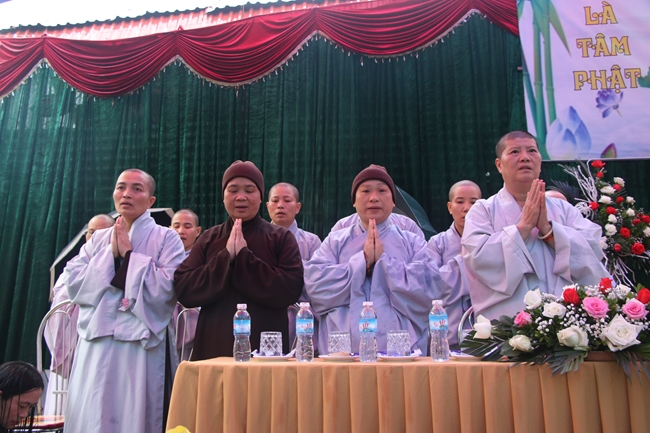 The Ullambana Ceremony of Pious Gratitude at Tieu Dao Pagoda in Quang Ninh Province