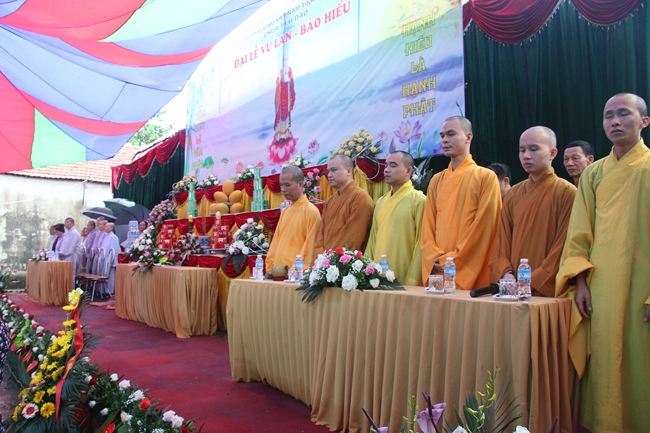 The Ullambana Ceremony of Pious Gratitude at Tieu Dao Pagoda in Quang Ninh Province