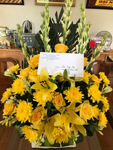 Visit and congratulations on the Ulllambana's Great ceremony to Tieu Dao pagoda of the leaders of organizations in Quang Ninh province.