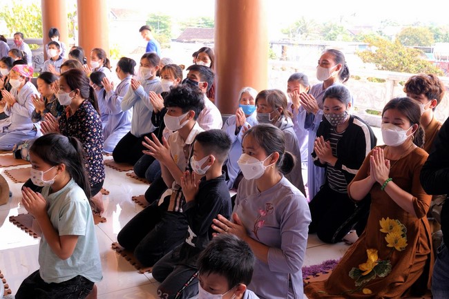 Chùa Cổ Am: Lễ quy y Tam bảo lần 1 năm 2022