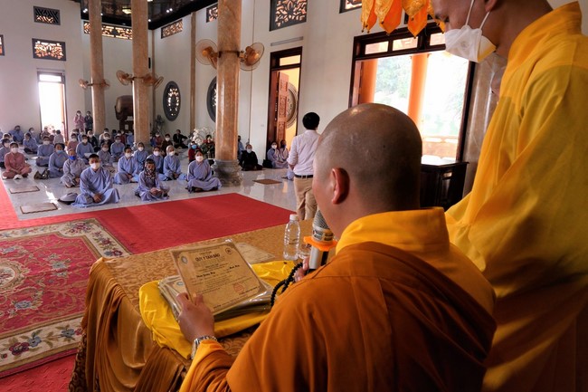 Chùa Cổ Am: Lễ quy y Tam bảo lần 1 năm 2022