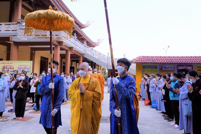 Chùa Cổ Am: Lễ quy y Tam bảo lần 1 năm 2022