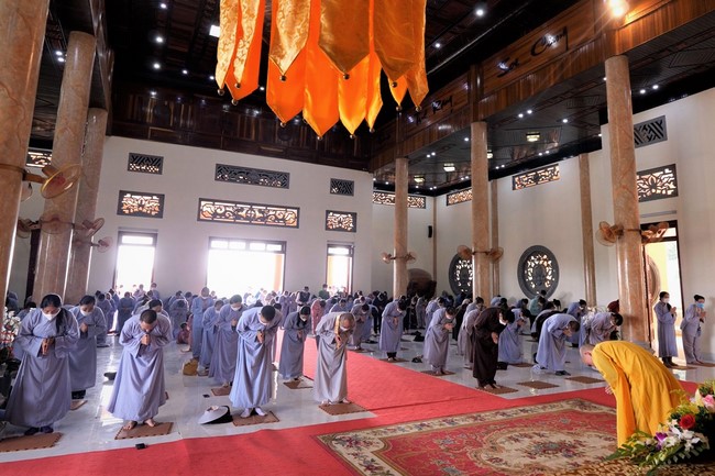 Chùa Cổ Am: Lễ quy y Tam bảo lần 1 năm 2022