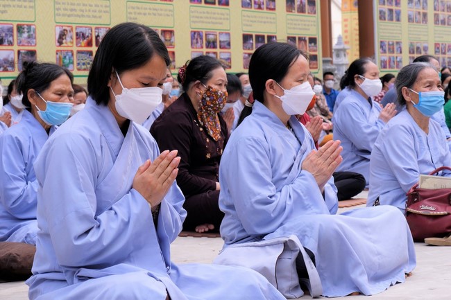 Chùa Cổ Am: Lễ quy y Tam bảo lần 1 năm 2022