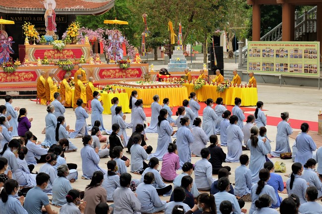 Chùa Cổ Am: Lễ quy y Tam bảo lần 1 năm 2022