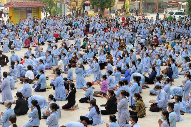 Chùa Cổ Am: Lễ quy y Tam bảo lần 1 năm 2022