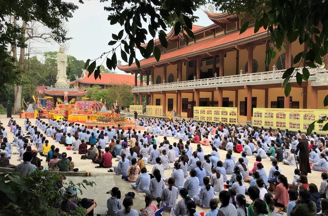 Chùa Cổ Am: Lễ quy y Tam bảo lần 1 năm 2022