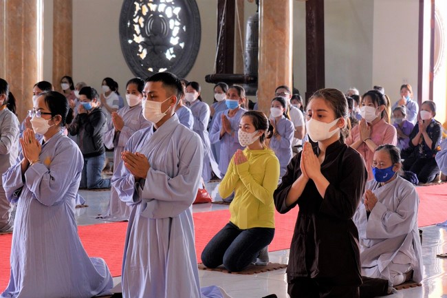 Chùa Cổ Am: Lễ quy y Tam bảo lần 1 năm 2022