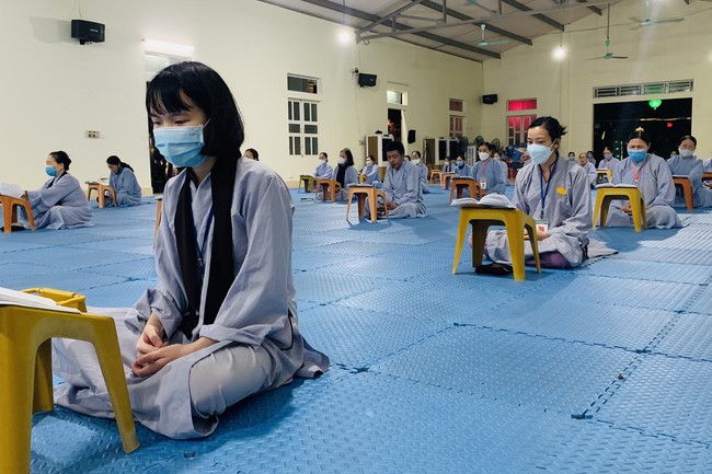 Chùa Đống Cao: Ngày thứ Ba Khóa tu Học Theo Hạnh Phật lần 16