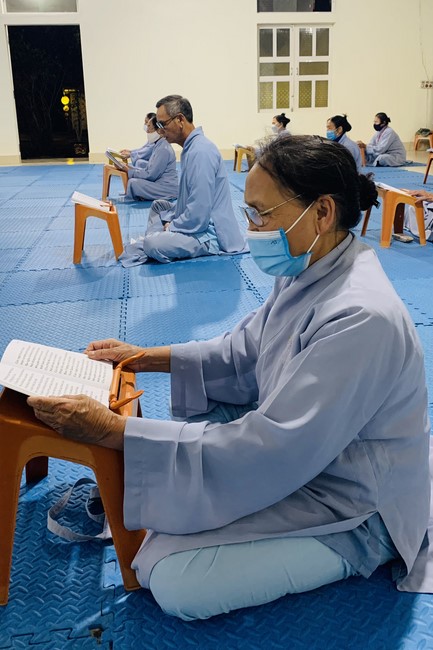 Chùa Đống Cao: Ngày thứ Ba Khóa tu Học Theo Hạnh Phật lần 16