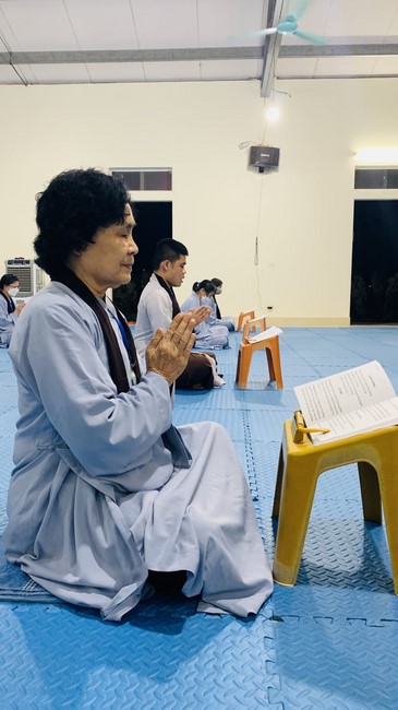 Chùa Đống Cao: Ngày thứ Ba Khóa tu Học Theo Hạnh Phật lần 16