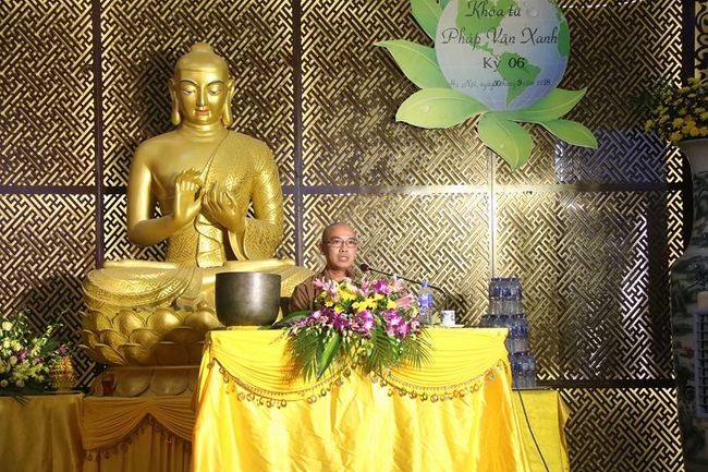The retreat One peacefulness day in September at Hoa Phuc Pagoda – Hanoi