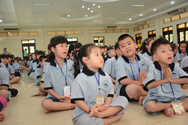 Khóa tu thiếu nhi “Em Về Bên Phật”