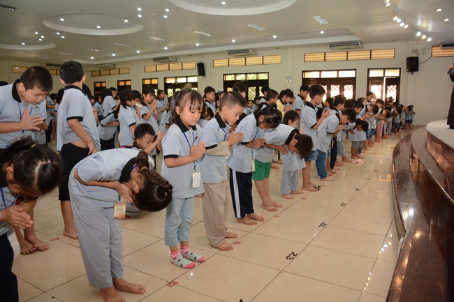 Khóa tu thiếu nhi “Em Về Bên Phật”