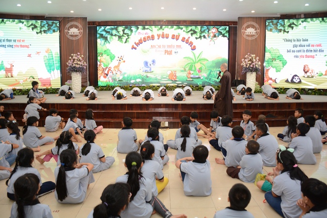 Khóa tu thiếu nhi “Em Về Bên Phật”