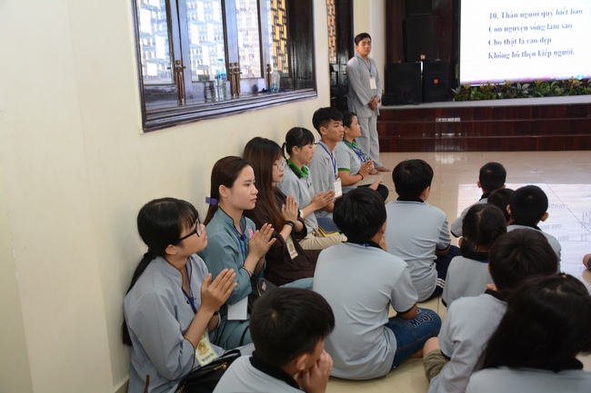 Khóa tu thiếu nhi “Em Về Bên Phật”