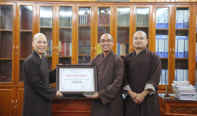 Quỹ Đào Tạo Tăng Tài Ngộ Chân Tử