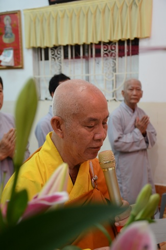 The  praying ceremony for rebirth and releasing creatures in Can Tho.