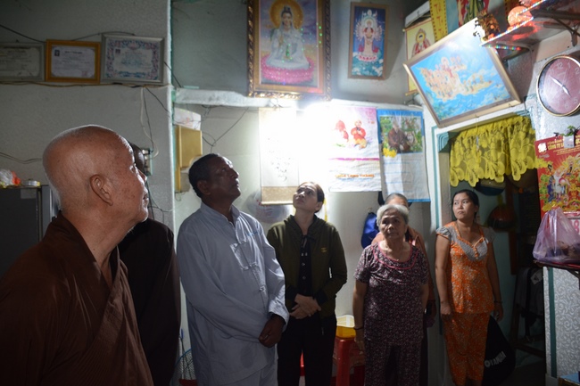 Supporting to cancer treatment for a Nun at  Phuoc Buu Pagoda