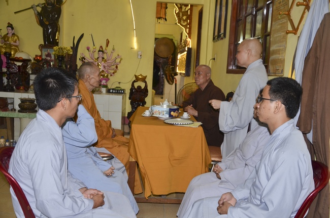 Supporting to cancer treatment for a Nun at  Phuoc Buu Pagoda