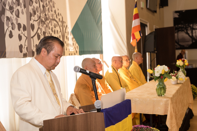 Lễ đặt đá xây dựng chùa Hoằng Pháp tại Hoa Kỳ