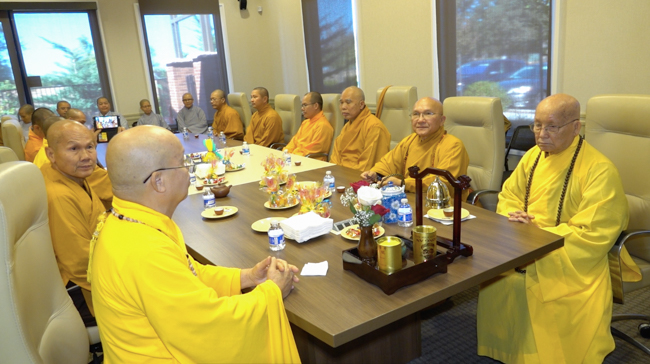 Lễ đặt đá xây dựng chùa Hoằng Pháp tại Hoa Kỳ