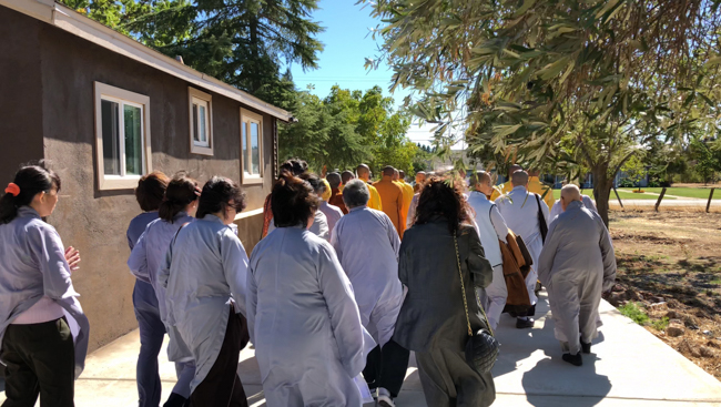 Lễ đặt đá xây dựng chùa Hoằng Pháp tại Hoa Kỳ