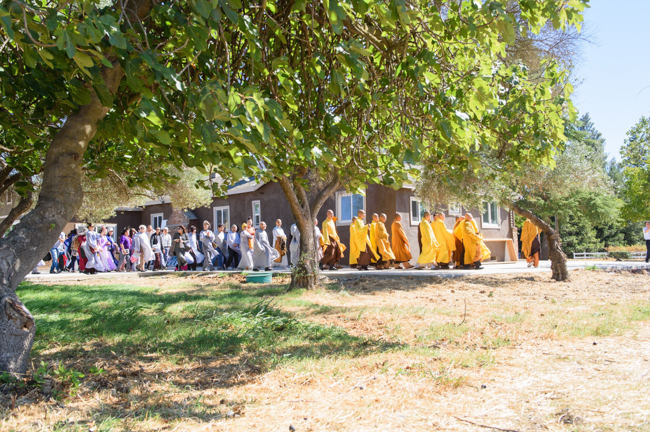 Lễ đặt đá xây dựng chùa Hoằng Pháp tại Hoa Kỳ