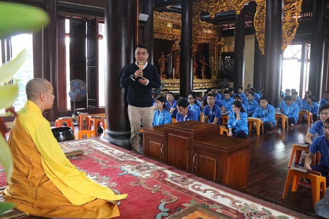 Forty-four Buddhists Joined in Prarajyà at Ten-day Course at Hoa Phuc Pagoda.