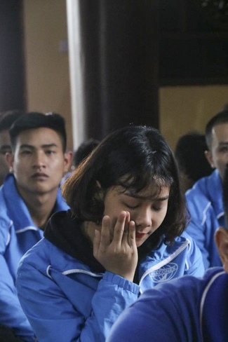 Forty-four Buddhists Joined in Prarajyà at Ten-day Course at Hoa Phuc Pagoda.