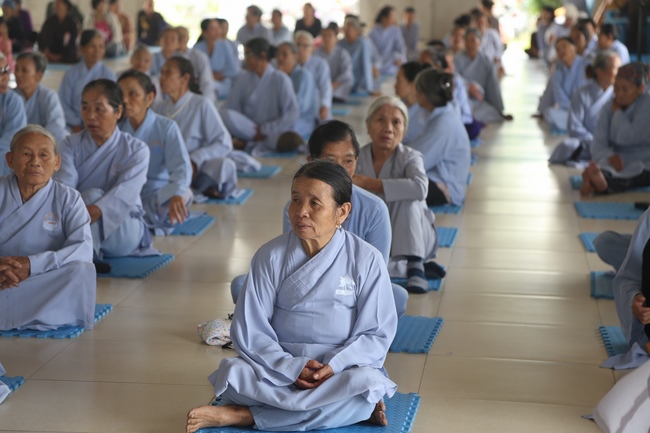 Re-learning majesty of the Buddha's disciple