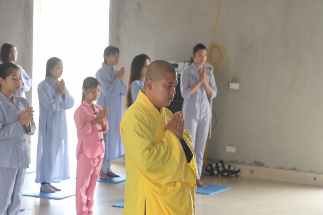 Re-learning majesty of the Buddha's disciple