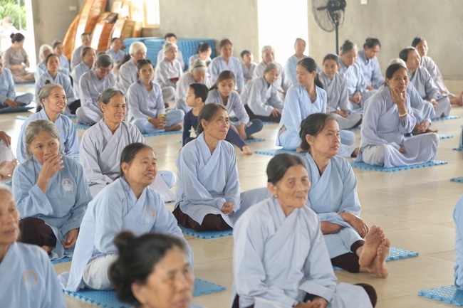 Re-learning majesty of the Buddha's disciple