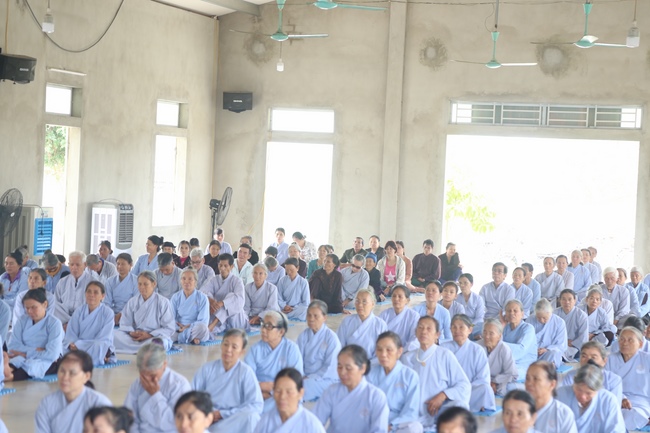 Re-learning majesty of the Buddha's disciple