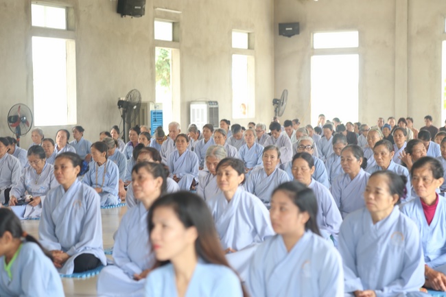 Re-learning majesty of the Buddha's disciple