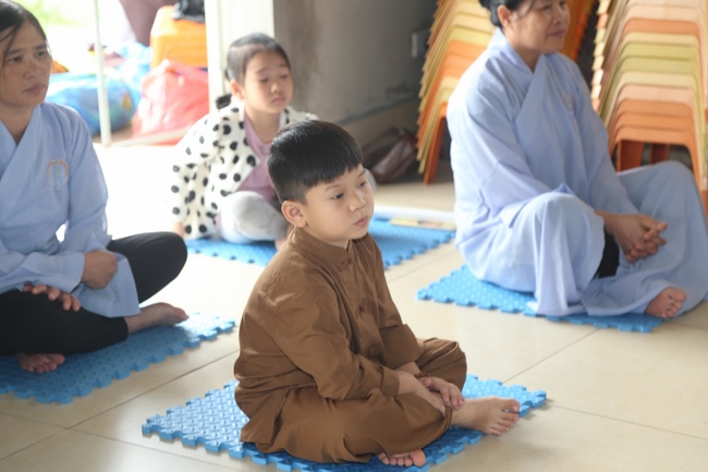 Re-learning majesty of the Buddha's disciple